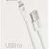 Zetton USB-A-Lightning MFI 1м White (ZTUSBMFI3A8)