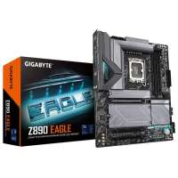 GIGABYTE Материнская плата ATX Z890 EAGLE (LGA1851, Z890, 4*DDR (5600), 4*SATA 6G RAID, 3*PCIe, 4*M.2, 5*USB 3.2, 4*USB 2.0, USB Type-C, DP)