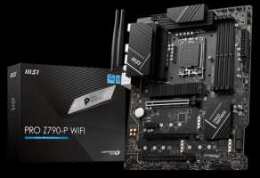 Материнская плата ATX MSI PRO Z790-P WIFI (LGA1700, Z790, 4*DDR5 (7000), 6*SATA 6G RAID, 4*M.2, 4*PCIE, 2.5Glan, WiFi, BT, HDMI, DP, USB Type-C, 3*USB