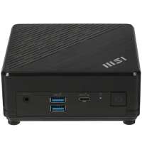 MSI Компьютер Cubi N ADL-016BRU slim 936-B0A911-091 N200/UHD graphics/2*GbitEth/USB Type-C/HDMI/DP/65W/noOS/black