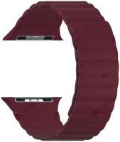 Ремешок на руку Lyambda POLLUX DSP-24-40-WR кожаный для Apple Watch 38/40/41 mm wine red