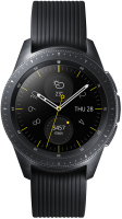 Samsung Умные часы Galaxy Watch 42mm, глубокие черные (SM-R810NZKASER)