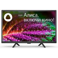 Телевизор StarWind SW-LED24SG304 24" Яндекс.ТВ Slim Design черный/черный HD 60Hz DVB-T DVB-T2 DVB-C DVB-S DVB-S2 USB WiFi Smart TV