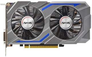 PCI-E Afox GeForce GTX1650 (AF1650-4096D6H1-V8) 4GB GDDR6 128bit 12nm 1485/12000MHz HDMI/DVI/DP