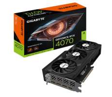 PCI-E GIGABYTE GeForce RTX 4070 WINDFORCE OC (GV-N4070WF3OC-12GD) 12GB GDDR6X 192bit 5nm 1920/21000MHz HDMI/3*DP