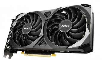 Видеокарта PCI-E MSI GeForce RTX 3060 (RTX 3060 VENTUS 2X 12G) 12GB GDDR6 192bit 8nm 1320/15000MHz HDMI/3*DP Ret